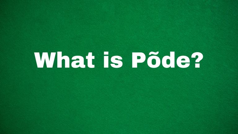 What is Põde?