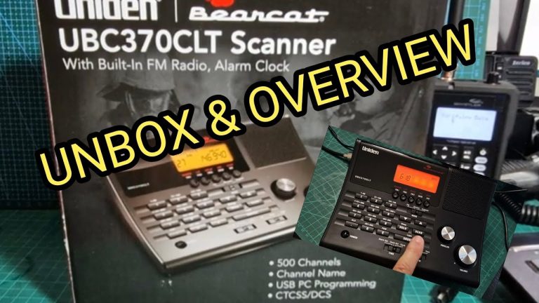 Uniden UBC370CLT Reviews: A Reliable Scanner for Everyday Listening Uniden UBC370CLT Reviews
